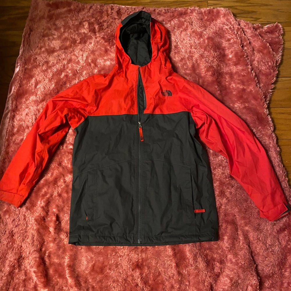 The North Face rain jacket